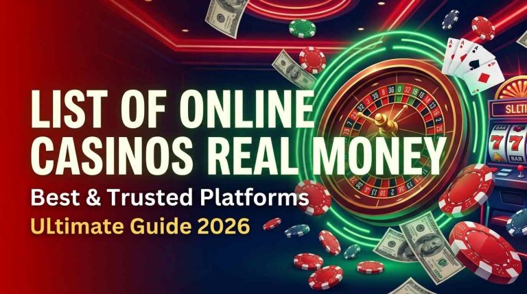 Top List of Online Casinos Real Money Players Trust in 2026